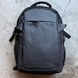 Stylish Black Men's Laptop Backpack